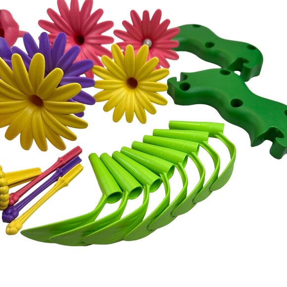 Build A Garden Flower Assembly Kit For Kids Green Toys Dishwasher Safe COMPLETE - Picture 10 of 11
